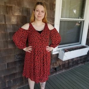 Red Hearts & Polka Dots Dress